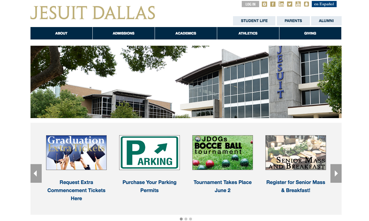 Jesuit Dallas High School site